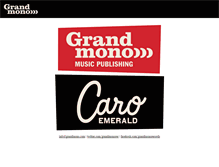 Tablet Screenshot of grandmono.com